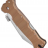 Складной нож Cold Steel Immortal Coyote Tan 23GVB - Складной нож Cold Steel Immortal Coyote Tan 23GVB