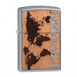 Зажигалка WOODCHUCK Street Chrome™ ZIPPO 49171