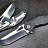 Складной нож Messerkonig Darkstalker Mini Slim V2 Silver Twill DSFms02 - Складной нож Messerkonig Darkstalker Mini Slim V2 Silver Twill DSFms02