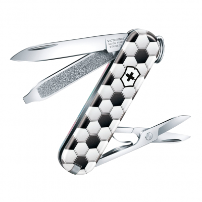 Многофункциональный складной нож-брелок Victorinox World of Soccer 0.6223.L2007 
