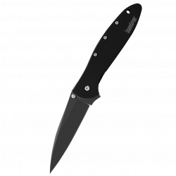 Складной полуавтоматический нож Kershaw Leek Black 1660CKT